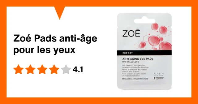 Image du produit Zoé Pads anti-âge pour les yeux
