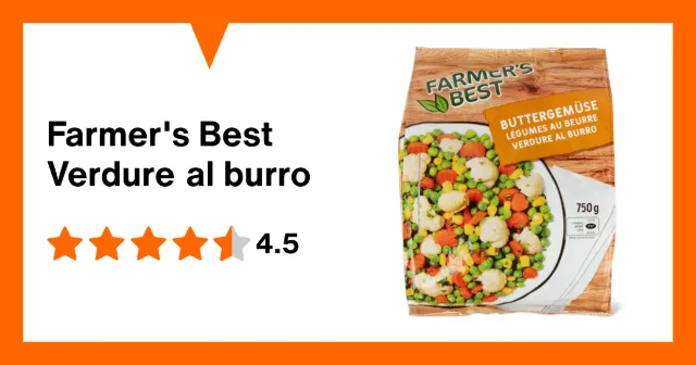 Image du produit Farmer's Best Verdure al burro