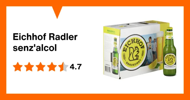 Immagine del prodotto Eichhof Radler senz'alcol