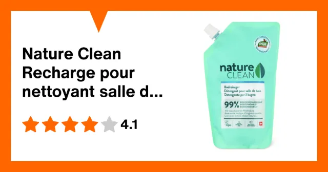 Immagine del prodotto Nature Clean Recharge pour nettoyant salle de bain