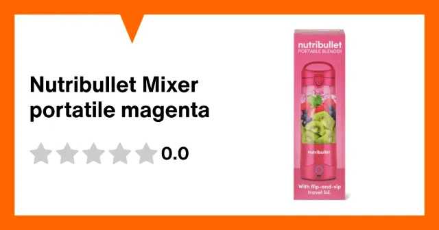 Immagine del prodotto Nutribullet Mixer portatile magenta