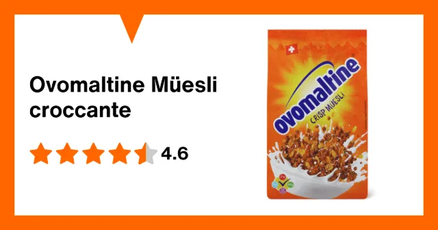 Immagine del prodotto Ovomaltine Müesli croccante
