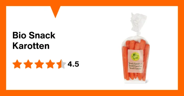 Image du produit Bio Snack Karotten