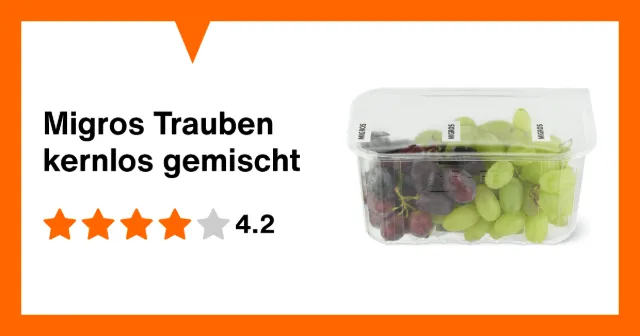 Image du produit Migros Trauben kernlos gemischt