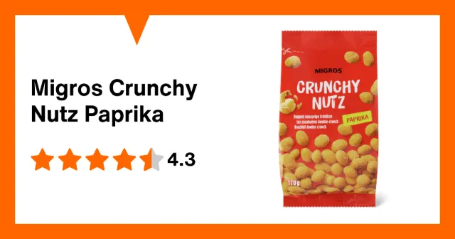 Immagine del prodotto Migros Crunchy Nutz Paprika