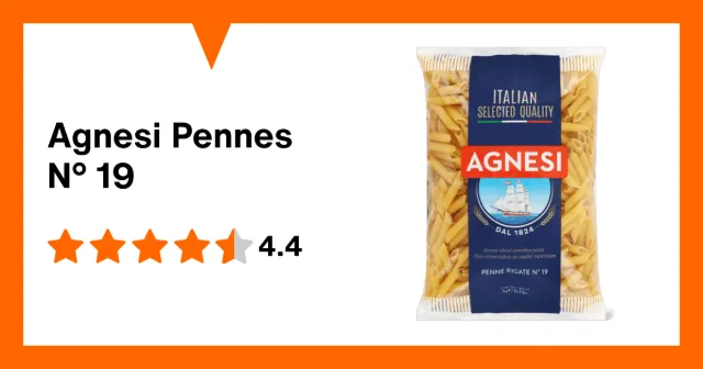Image du produit Agnesi Pennes N° 19