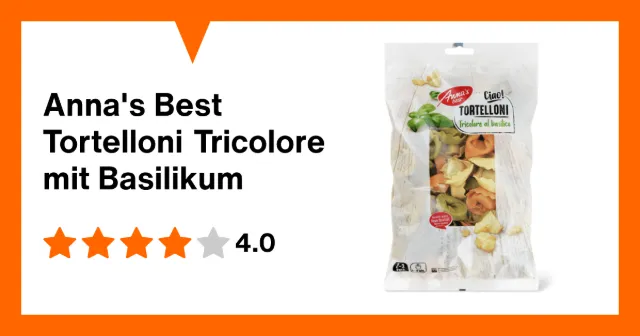 Produktbild zu Anna's Best Tortelloni Tricolore mit Basilikum