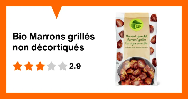 Immagine del prodotto Bio Castagne arrostite con la buccia