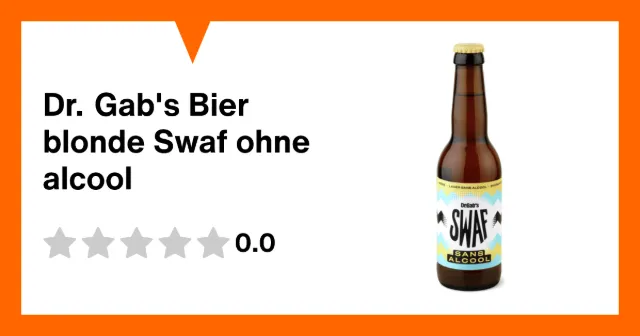 Immagine del prodotto Dr. Gab's Bier blonde Swaf ohne alcool