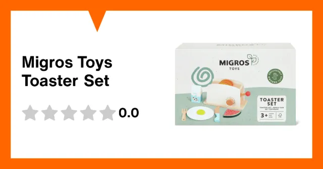 Produktbild zu Migros Toys Toaster Set
