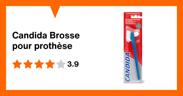Image du produit Candida Brosse pour prothèse