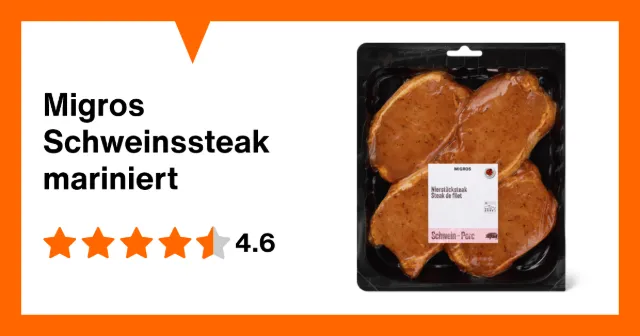 Immagine del prodotto Migros Schweinssteak mariniert