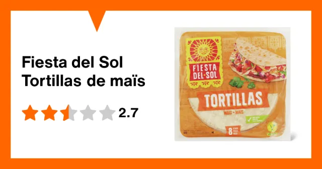 Image du produit Fiesta del Sol Tortillas de maïs