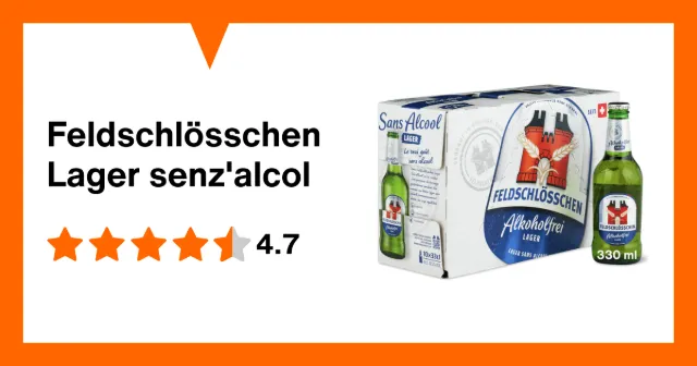 Image du produit Feldschlösschen Lager sans alcool
