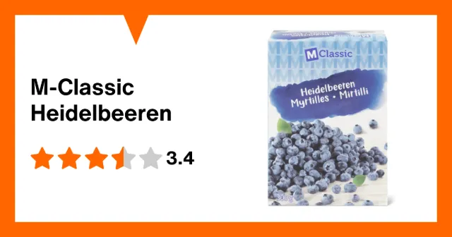 Image du produit M-Classic Heidelbeeren