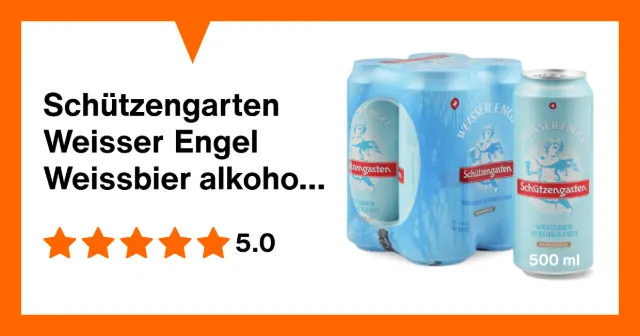 Immagine del prodotto Schützengarten Weisser Engel Weissbier alkoholfrei