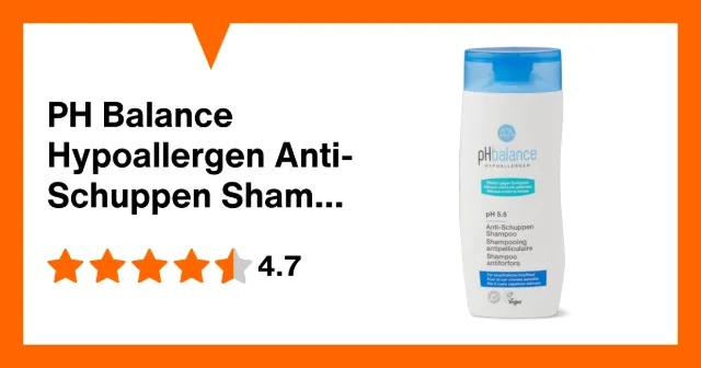 Immagine del prodotto PH Balance Hypoallergen Anti-Schuppen Shampoo empfindliche Kopfhaut