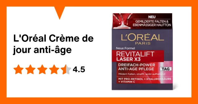 Image du produit L'Oréal Crème de jour anti-âge