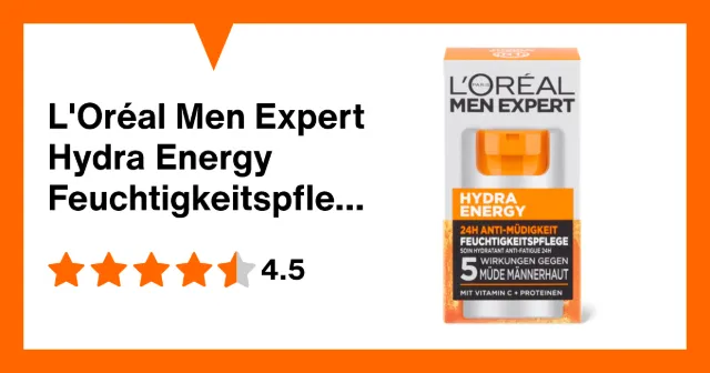 Immagine del prodotto L'Oréal Men Expert Hydra Energy Feuchtigkeitspflege mit Vitamin C & Proteinen
