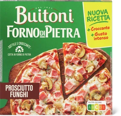 Image du produit Buitoni Forno di Pietra Pizza Prosciutto e funghi