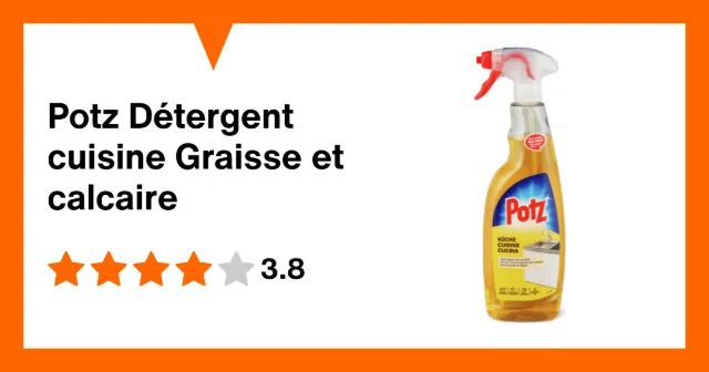 Produktbild zu Potz Küchenreiniger Fett und Kalk