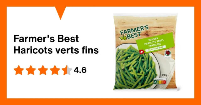 Produktbild zu Farmer's Best Haricots verts fins