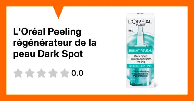 Image du produit L'Oréal Peeling régénérateur de la peau Dark Spot