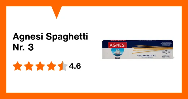 Image du produit Agnesi Spaghettis