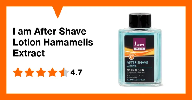 Image du produit I am After Shave Lotion Hamamelis Extract