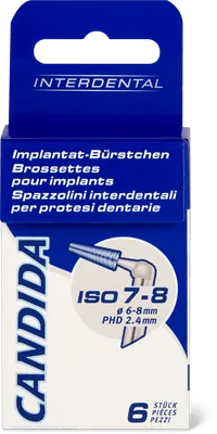 Image du produit Candida Brossettes pour implants ISO 7-8