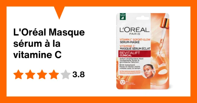 Image du produit L'Oréal Masque sérum à la vitamine C