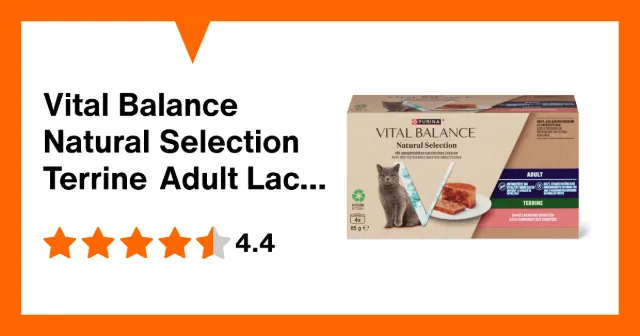 Produktbild zu Vital Balance Natural Selection Terrine Adult Lachs & Karotten