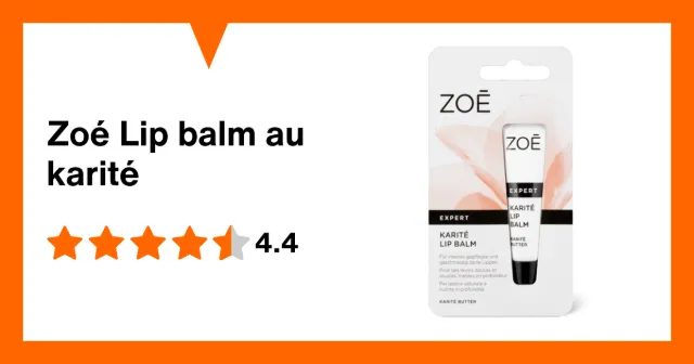 Image du produit Zoé Lip balm au karité