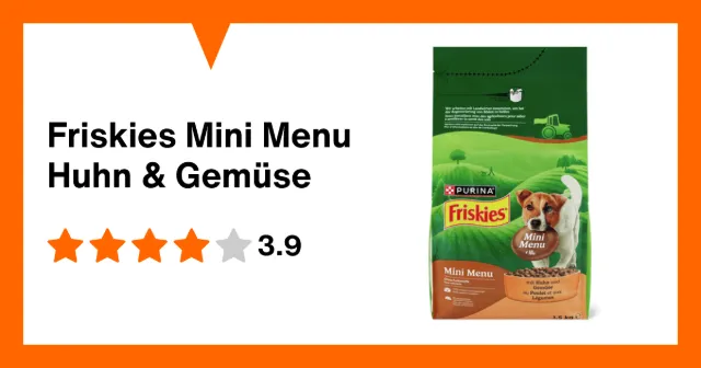 Image du produit Friskies Mini Menu Huhn & Gemüse