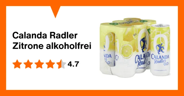 Image du produit Calanda Radler Zitrone alkoholfrei