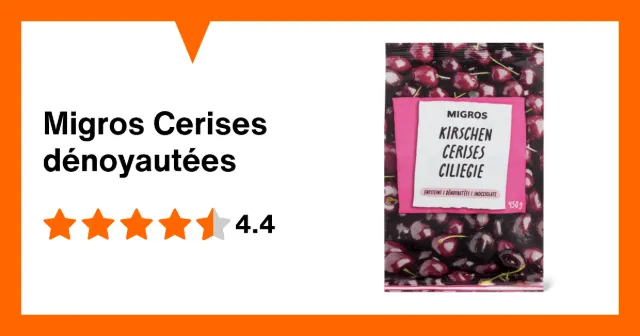 Immagine del prodotto Migros Cerises dénoyautées