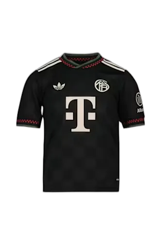 Produktbild zu adidas FC Bayern München 3rd Replica Kinder Fussballtrikot 25/26