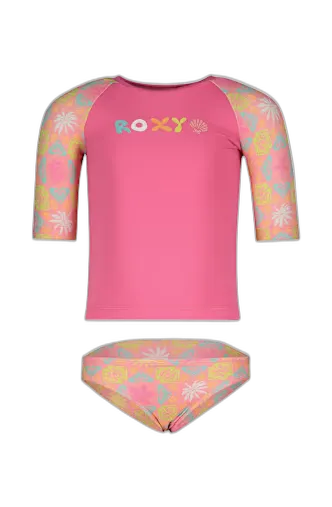 Produktbild zu Roxy Check 50+ Kleinkind Lycra Shirt + Badeslip