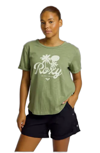 Image du produit Roxy Oceanwave Regular Slub t-shirt femmes