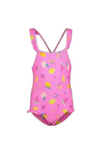 Produktbild zu speedo Print Frill Thinstrap Kleinkind Badeanzug