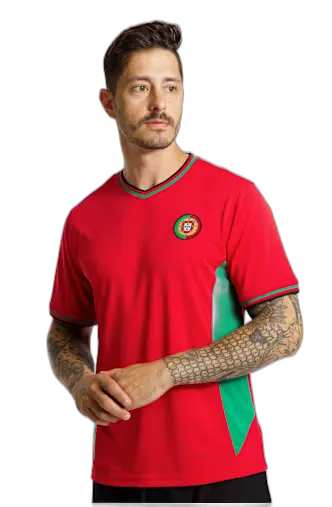 Produktbild zu POWERZONE Portugal Fan Herren T-Shirt