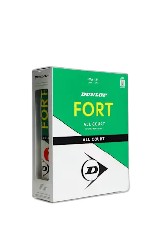 Image du produit Dunlop 3-Pack Fort All Court balles de tennis