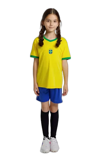 Immagine del prodotto POWERZONE Brasile Fan set da calcio bambini