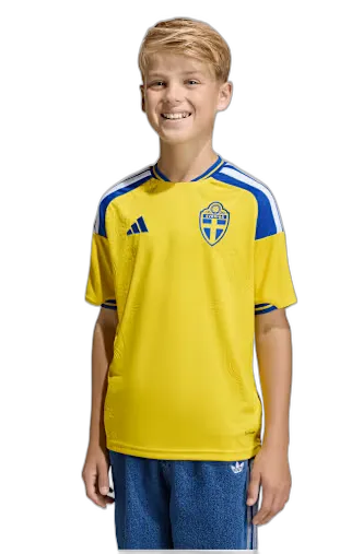 Immagine del prodotto adidas Svezia Home Replica maglia da calcio bambini Mondiali 2026