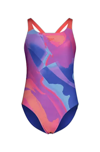 Image du produit speedo Digital Allover Powerback maillot de bain filles