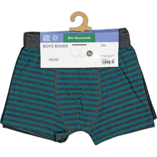 Immagine del prodotto Boxer da bambino, 5 pezzi