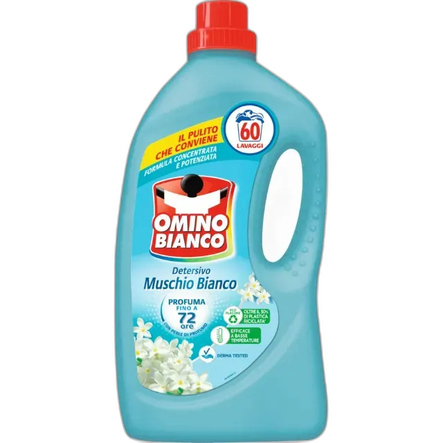Produktbild zu Omino Bianco Flüssigmittel White Musk 60 Waschgänge