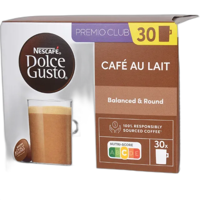 Image du produit Nescafé Dolce Gusto Café au Lait 30 Kapseln