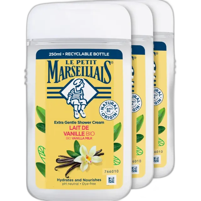Immagine del prodotto Le Petit Marseillais se vaniglia fa la doccia 3 x 250 ml