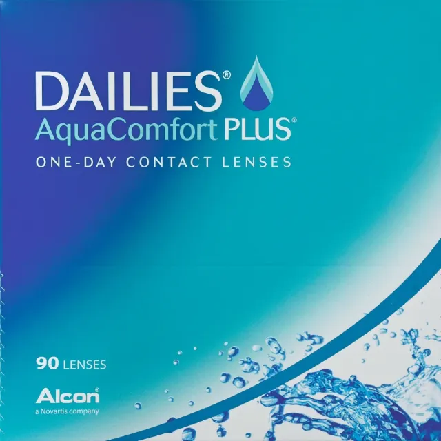 Image du produit Dailies AquaComfort Plus 90 lentilles de contact journalières